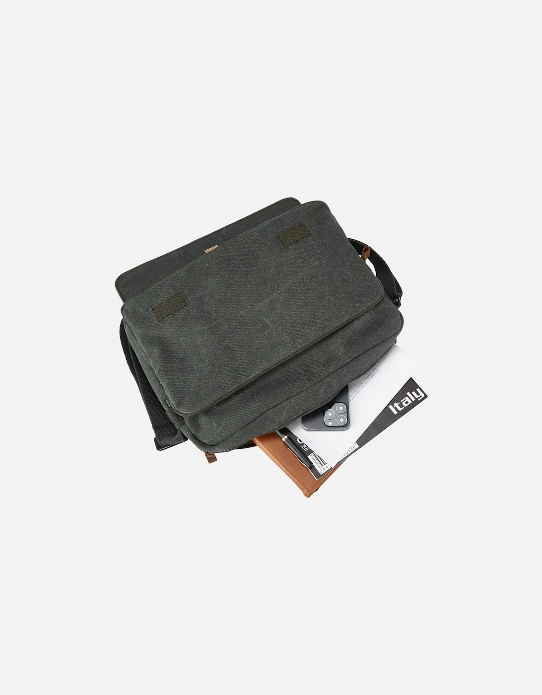 TRP0241 Classic Canvas Messenger Bag