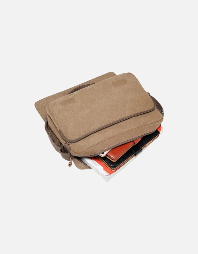 TRP0241 Classic Canvas Messenger Bag