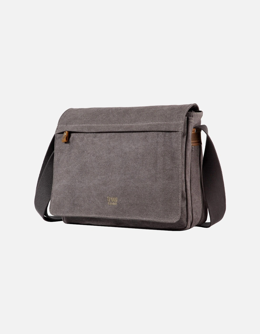 TRP0240 Classic Canvas Laptop Messenger Bag - 16.5 Diagonally