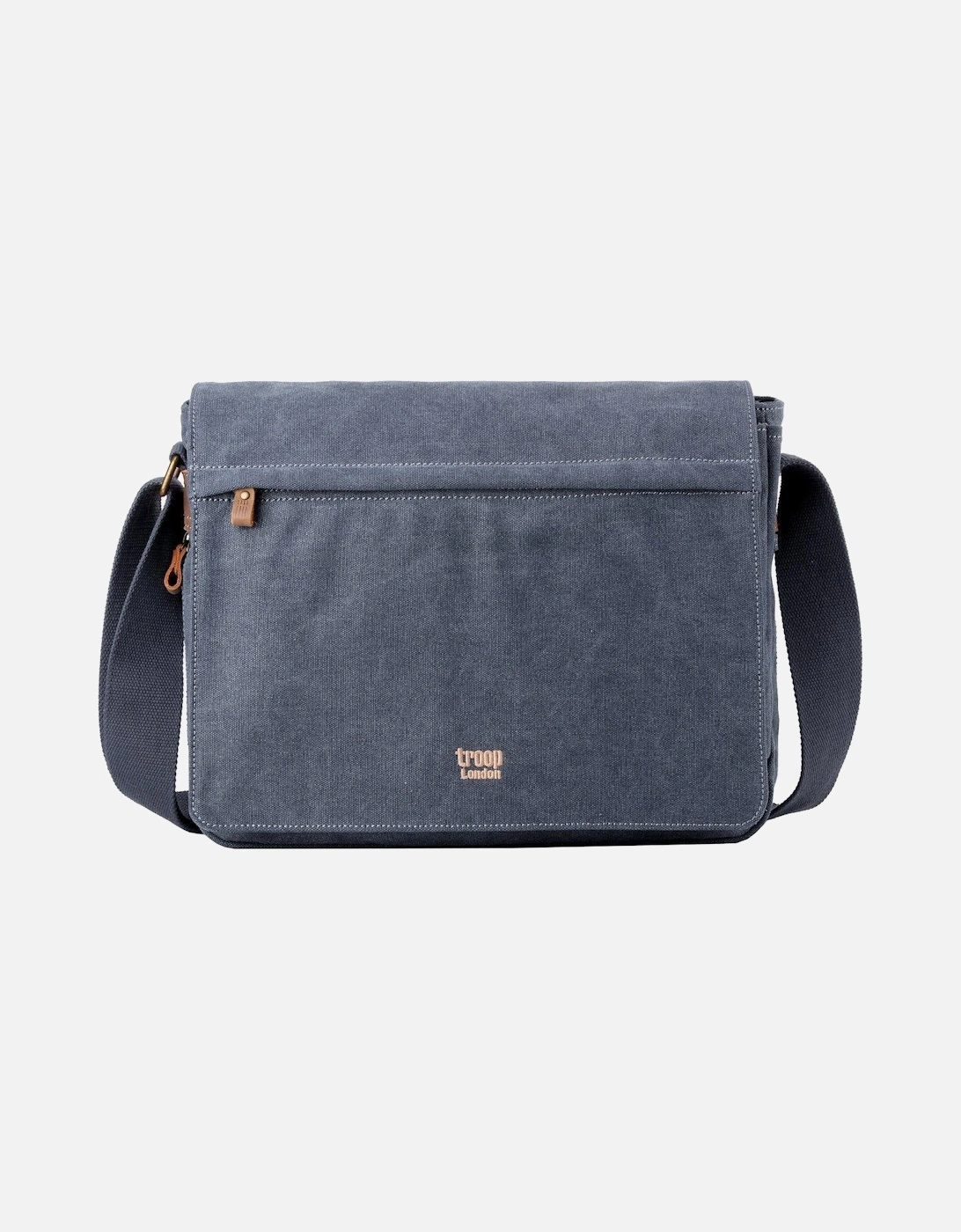 TRP0240 Classic Canvas Laptop Messenger Bag - 16.5 Diagonally