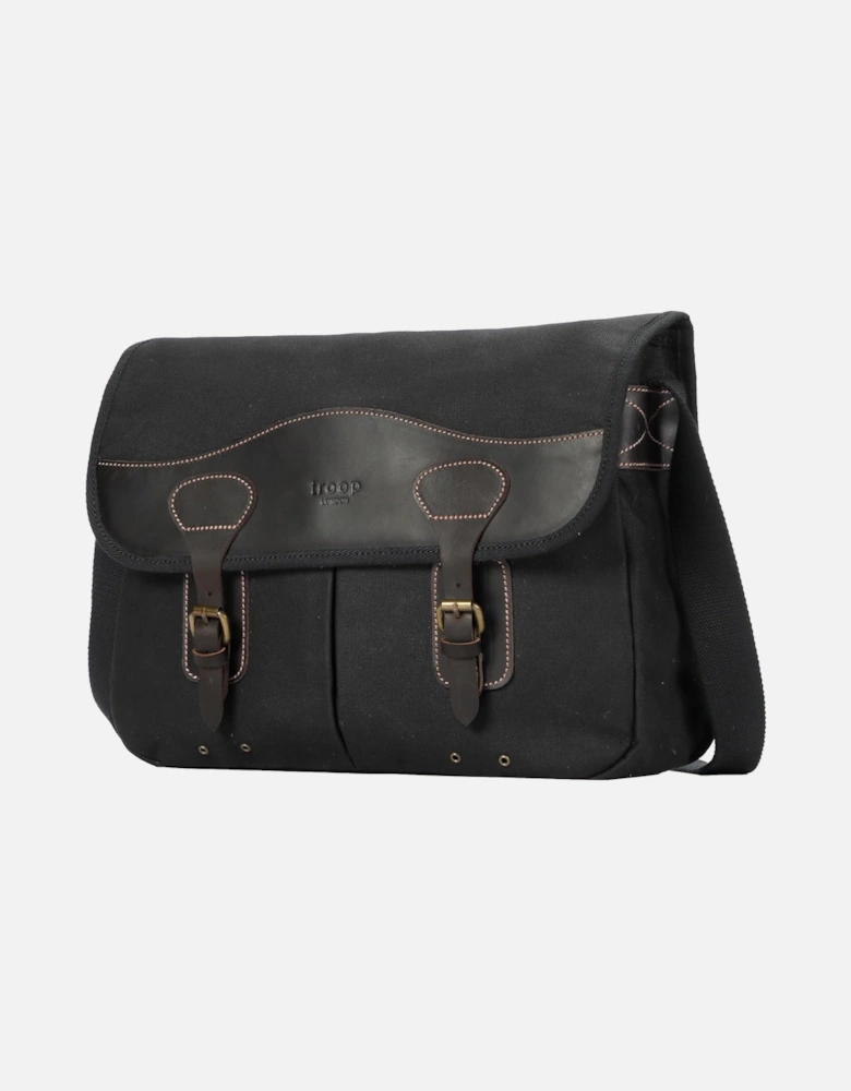 TRP0544 Heritage Canvas Messenger Bag, Shoulder Bag, 13” Laptop Bag