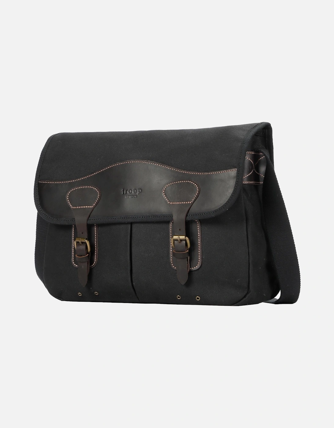 TRP0544 Heritage Canvas Messenger Bag, Shoulder Bag, 13” Laptop Bag