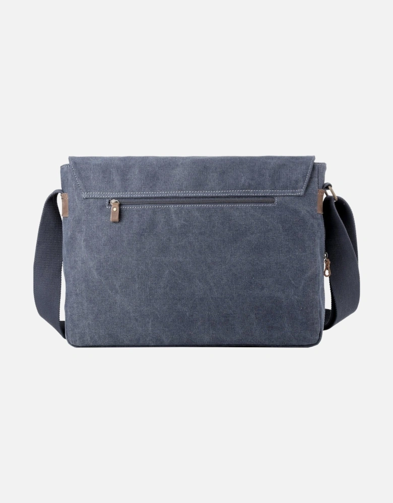 TRP0371 Classic Canvas Laptop Large Messenger Bag - 18 Diagonally