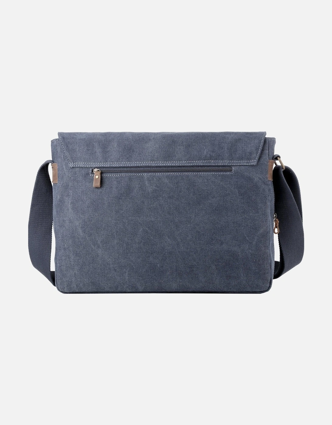 TRP0371 Classic Canvas Laptop Large Messenger Bag - 18 Diagonally