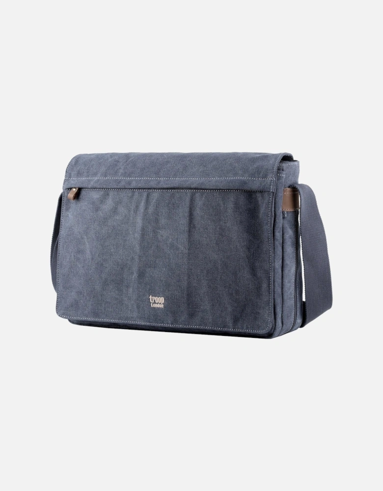 TRP0371 Classic Canvas Laptop Large Messenger Bag - 18 Diagonally