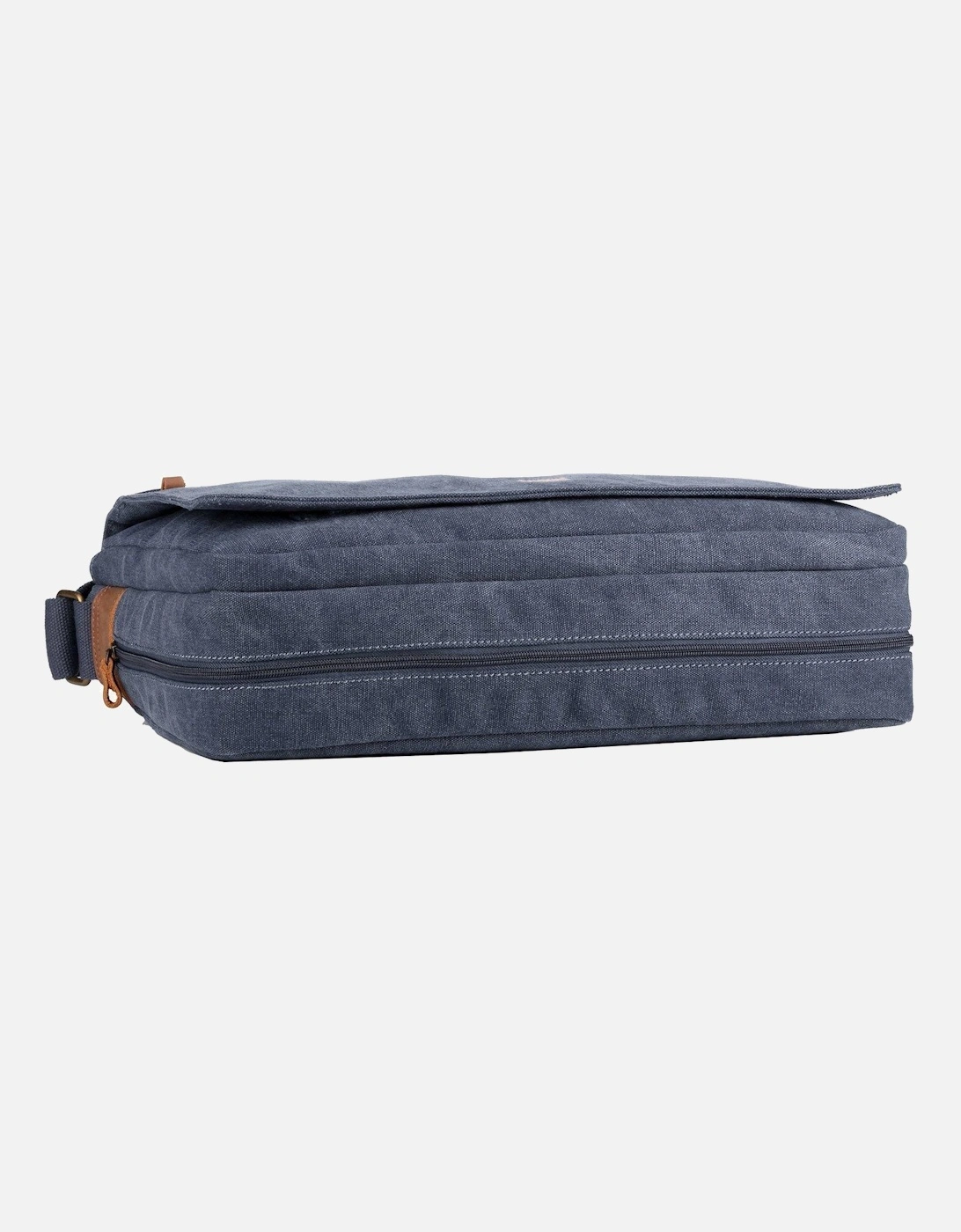 TRP0371 Classic Canvas Laptop Large Messenger Bag - 18 Diagonally