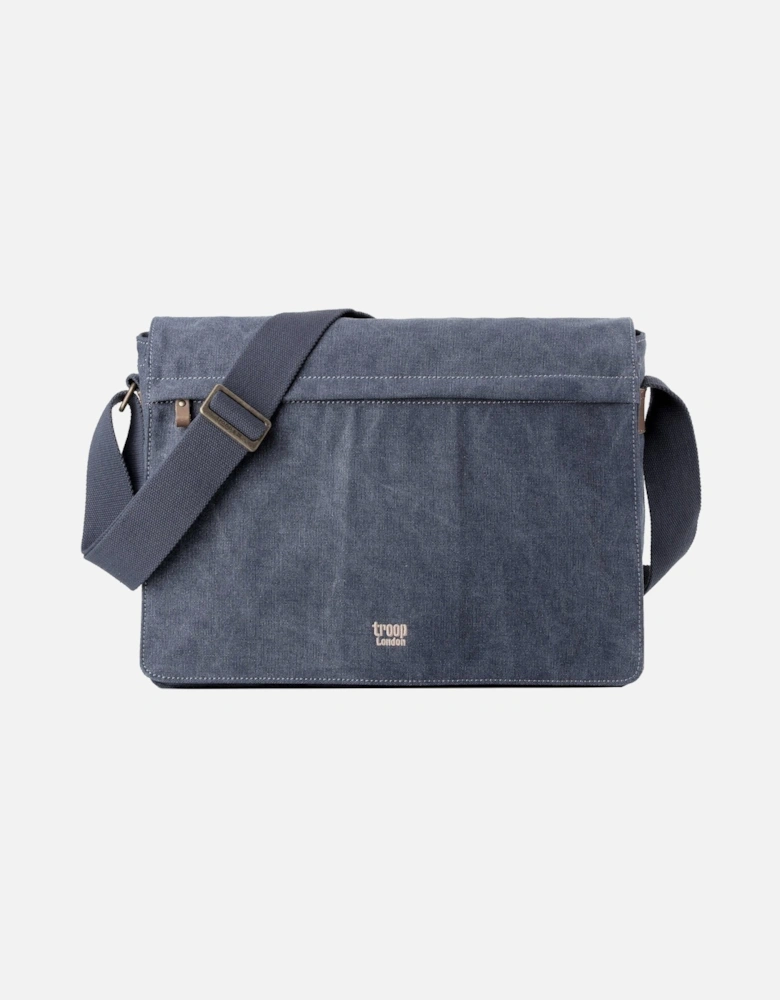 TRP0371 Classic Canvas Laptop Large Messenger Bag - 18 Diagonally