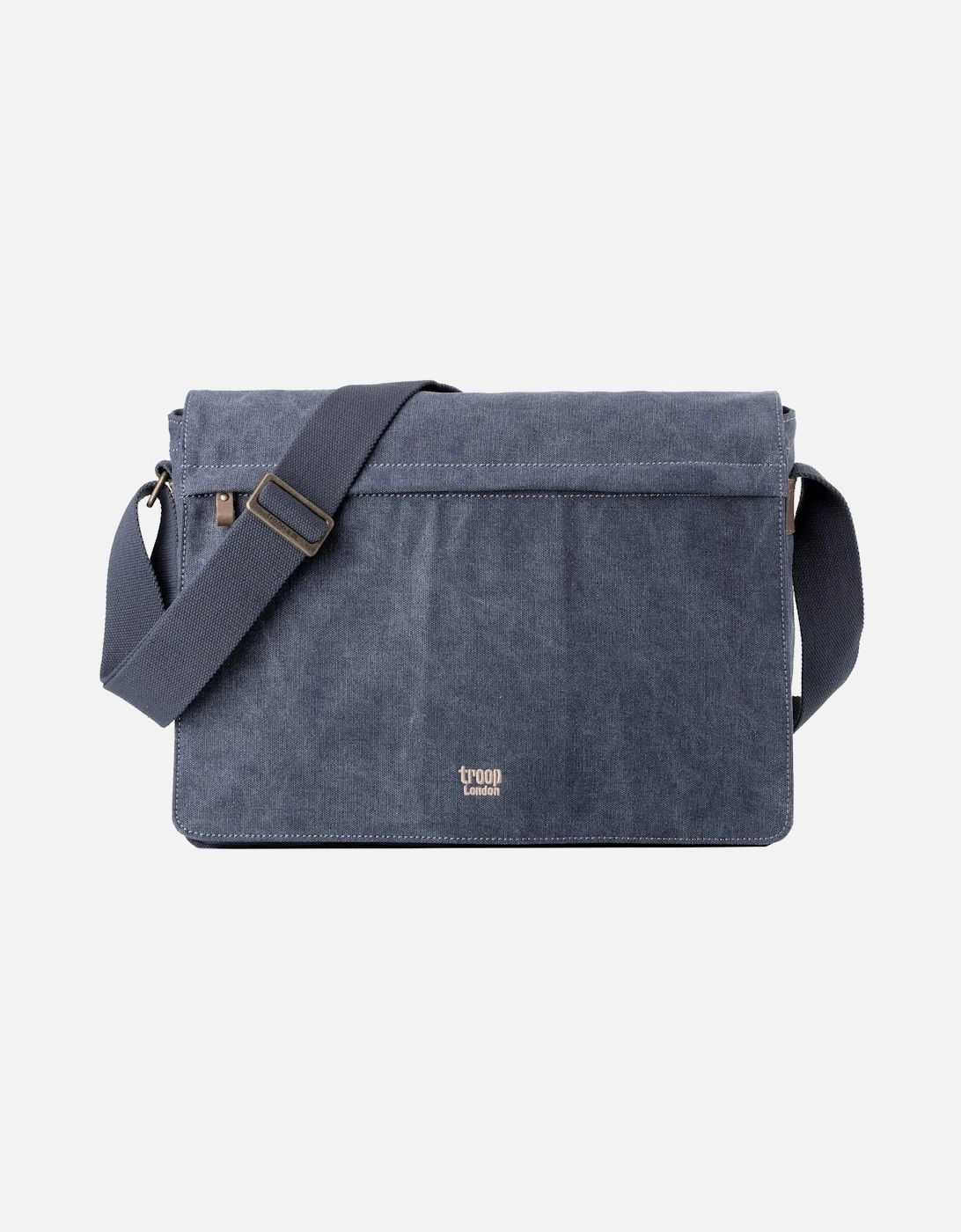 TRP0371 Classic Canvas Laptop Large Messenger Bag - 18 Diagonally, 8 of 7