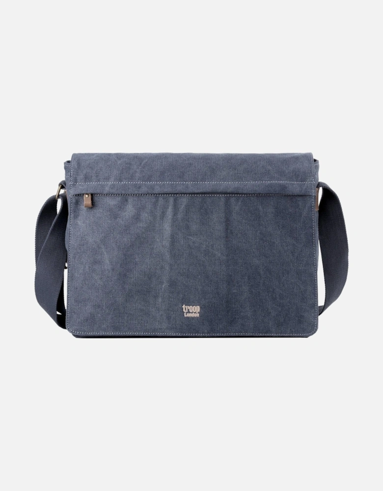 TRP0371 Classic Canvas Laptop Large Messenger Bag - 18 Diagonally