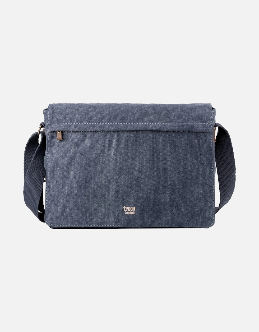TRP0371 Classic Canvas Laptop Large Messenger Bag - 18 Diagonally