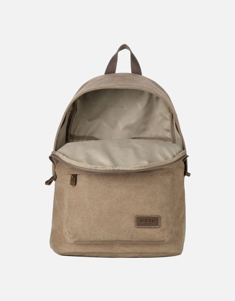TRP0384 Heritage Canvas Backpack, Casual Daypack