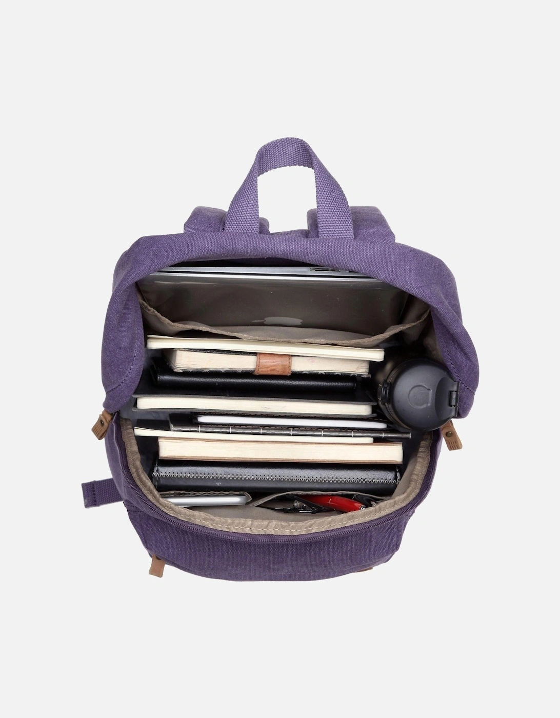 TRP0384 Heritage Canvas Backpack, Casual Daypack