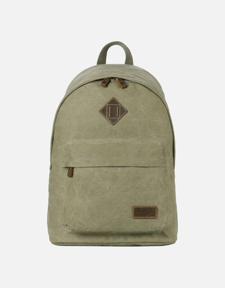 TRP0384 Heritage Canvas Backpack, Casual Daypack