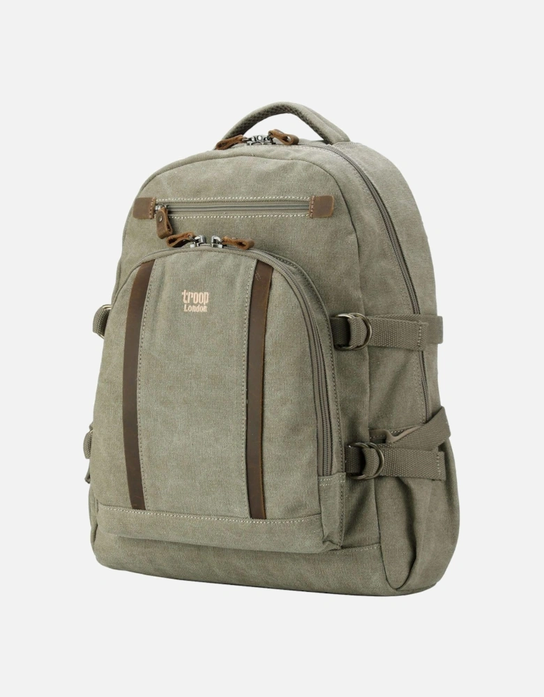TRP0257 Classic Canvas Laptop Backpack - Large