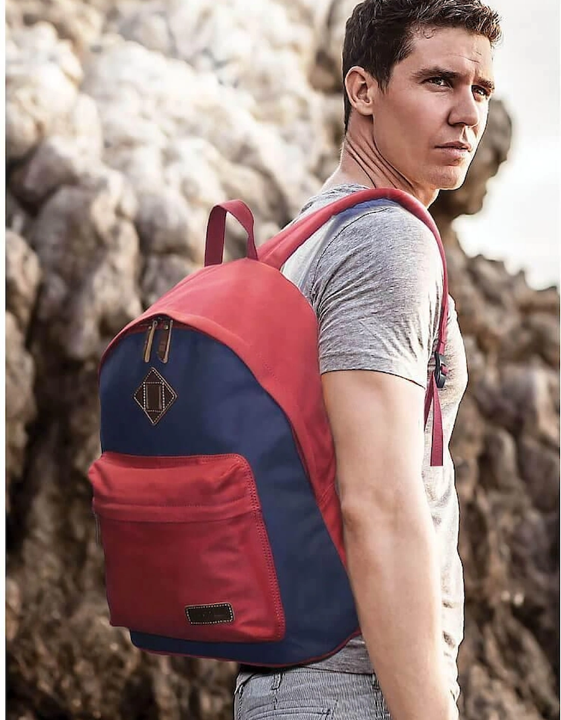 TRP0384 Heritage Canvas Backpack, Casual Daypack