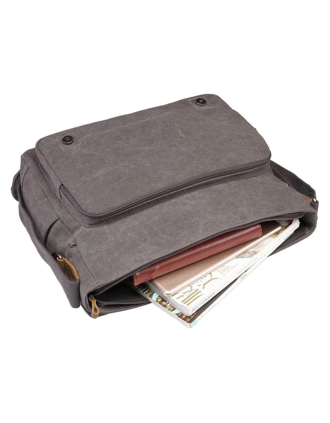 TRP0207 Classic Canvas Laptop Messenger Bag | Canvas Laptop Messenger Bag, Classic, Durable Travel Bag