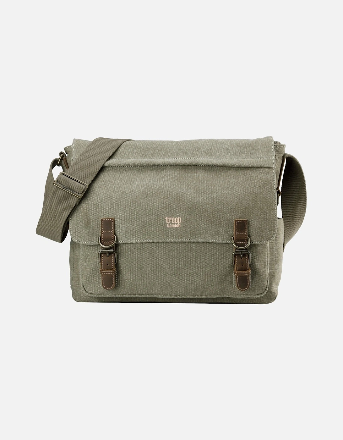 TRP0207 Classic Canvas Laptop Messenger Bag | Canvas Laptop Messenger Bag, Classic, Durable Travel Bag, 6 of 5
