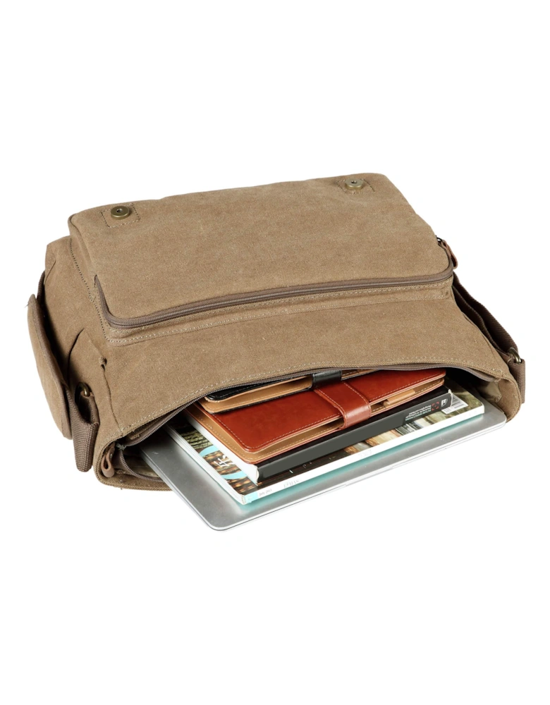 TRP0207 Classic Canvas Laptop Messenger Bag | Canvas Laptop Messenger Bag, Classic, Durable Travel Bag