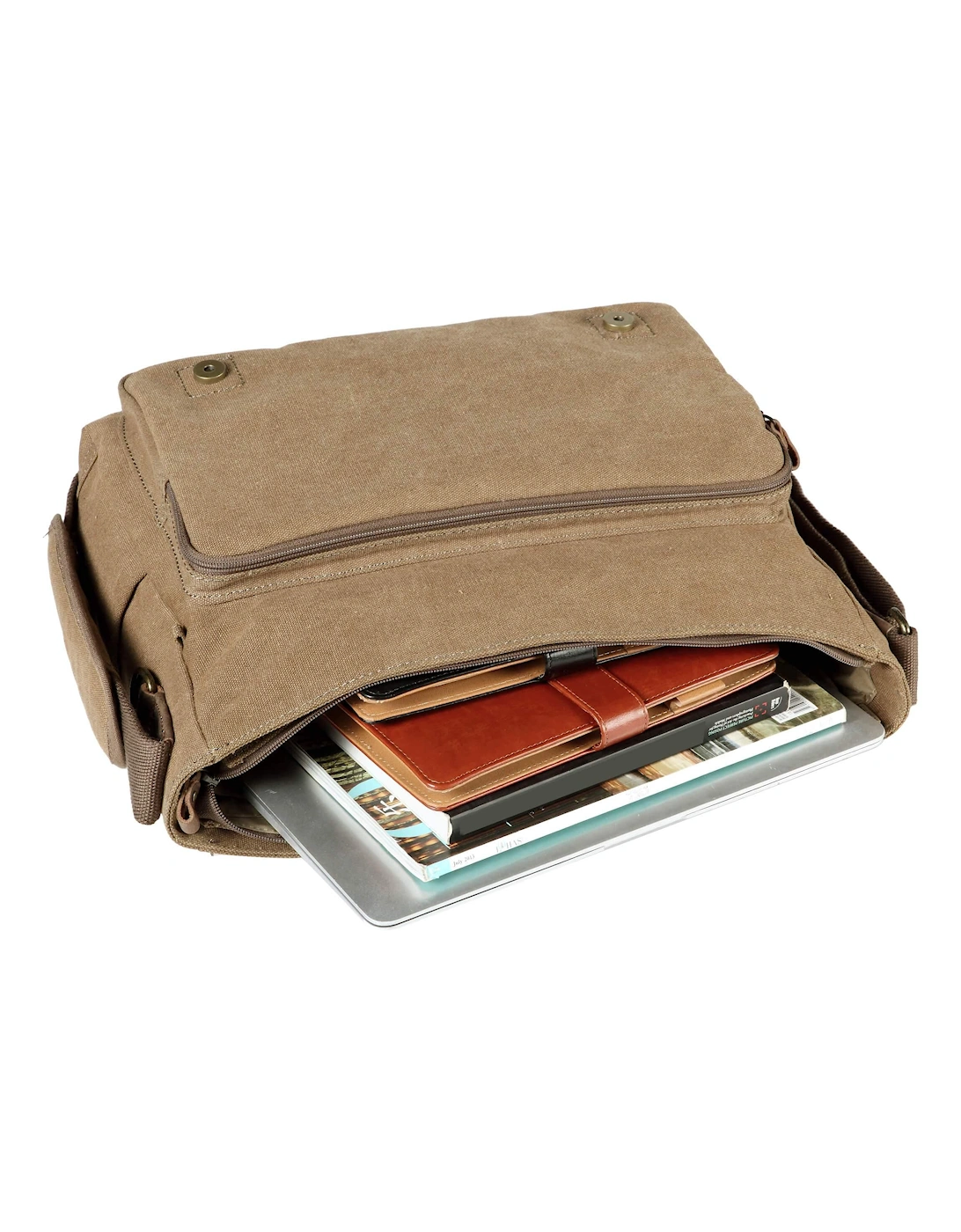 TRP0207 Classic Canvas Laptop Messenger Bag | Canvas Laptop Messenger Bag, Classic, Durable Travel Bag