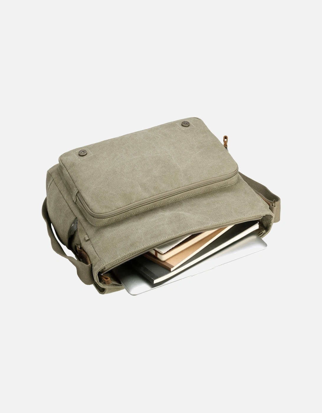TRP0207 Classic Canvas Laptop Messenger Bag | Canvas Laptop Messenger Bag, Classic, Durable Travel Bag