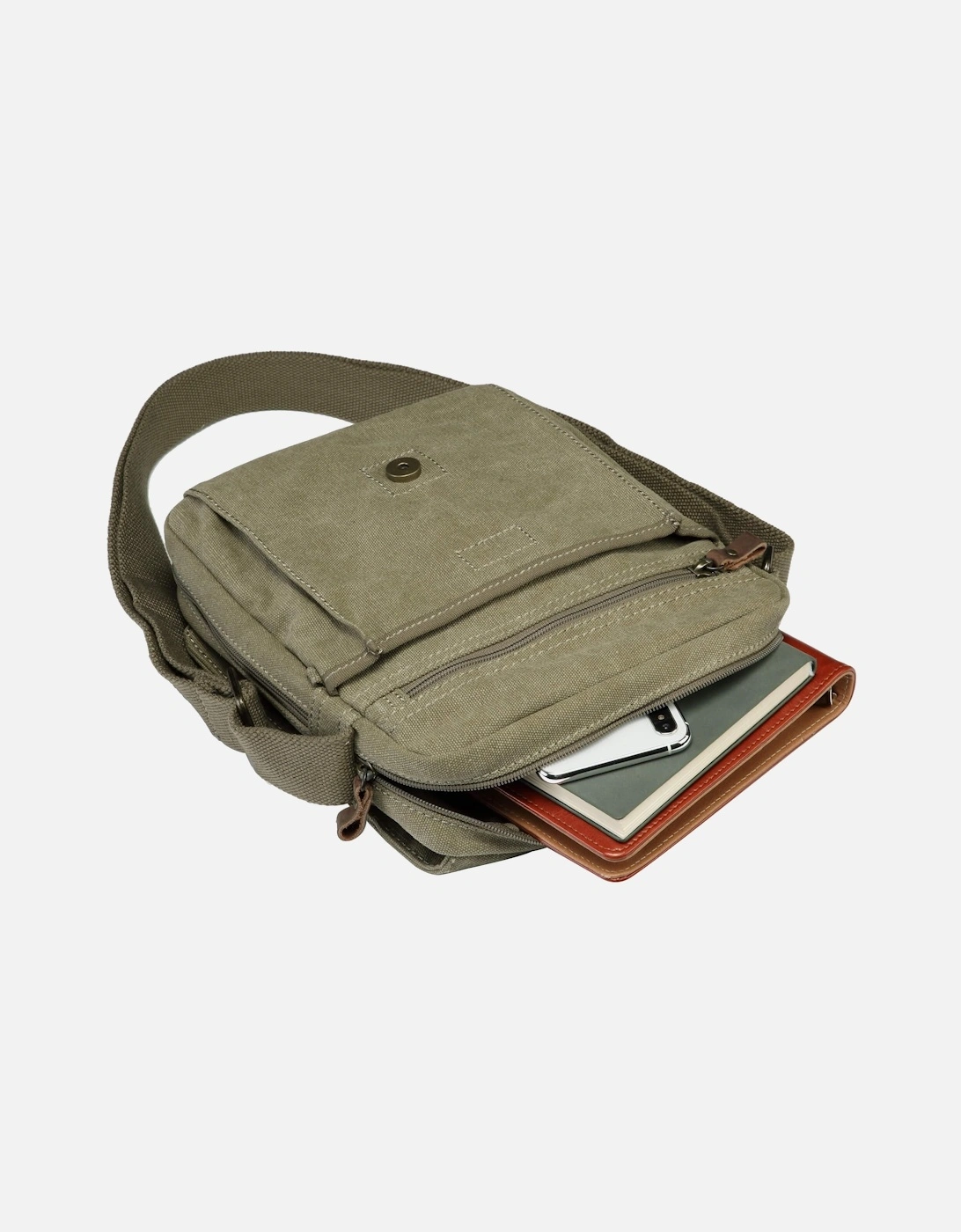 TRP0211 Classic Canvas Across Body Bag