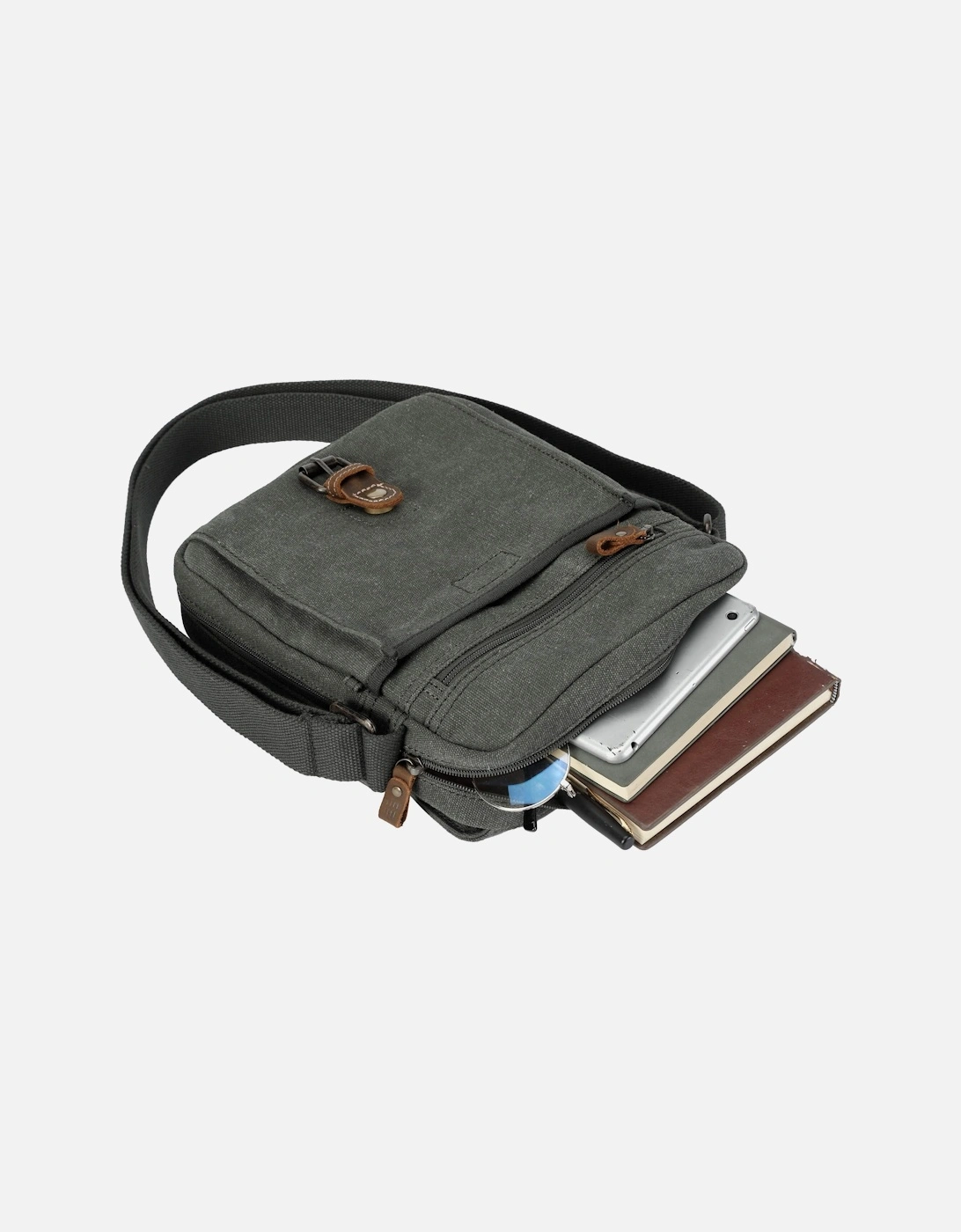 TRP0211 Classic Canvas Across Body Bag