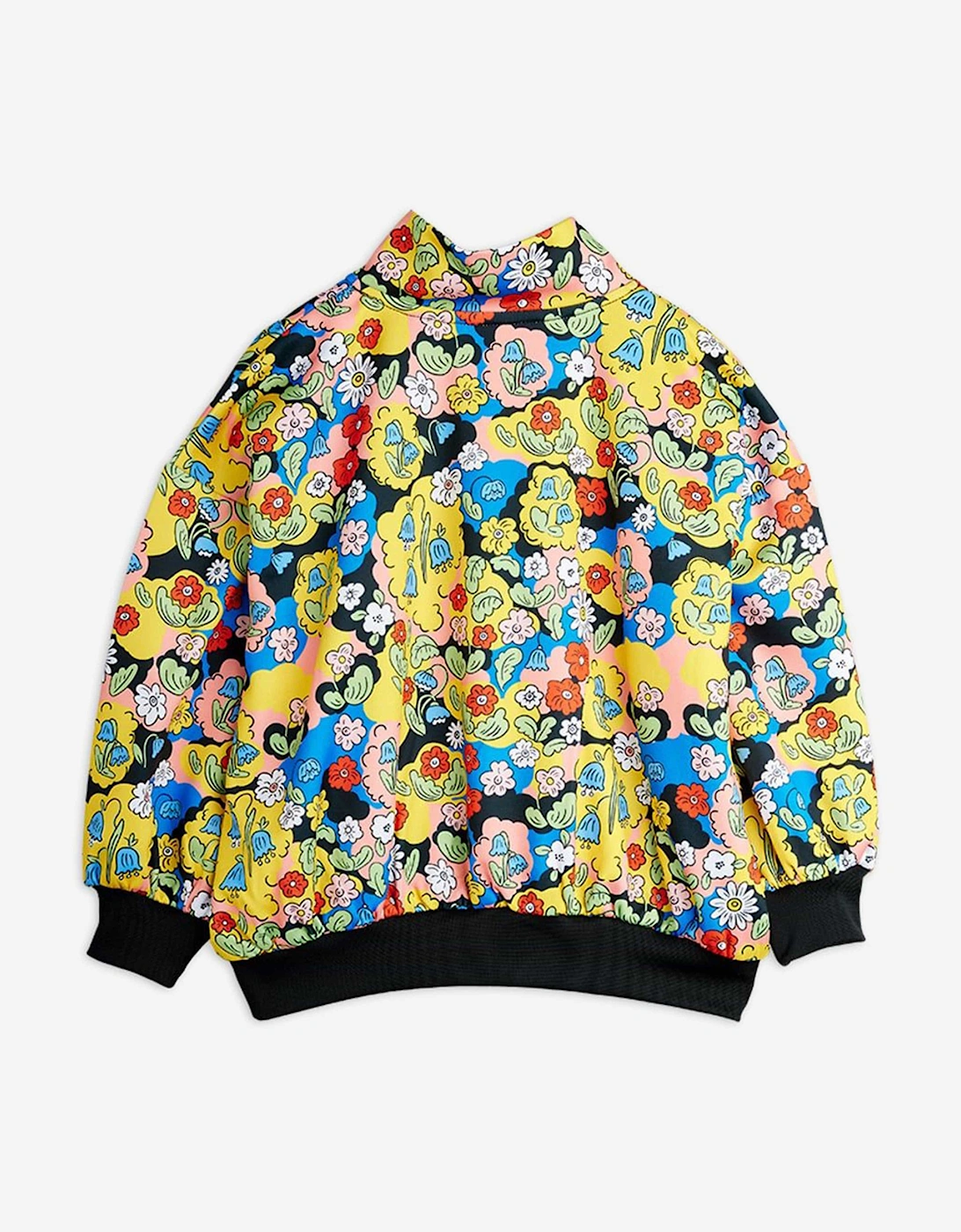 Girls Ritzratz Patch Half Zip Sweatshirt in Multicolour