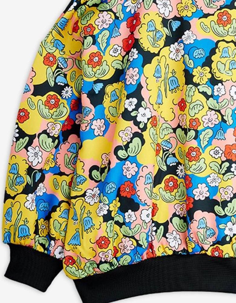 Girls Ritzratz Patch Half Zip Sweatshirt in Multicolour