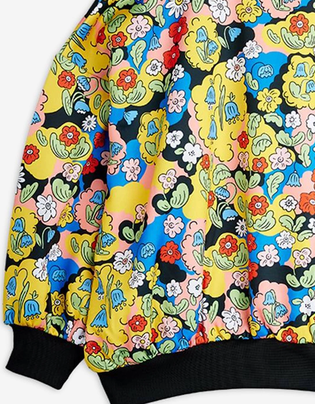 Girls Ritzratz Patch Half Zip Sweatshirt in Multicolour