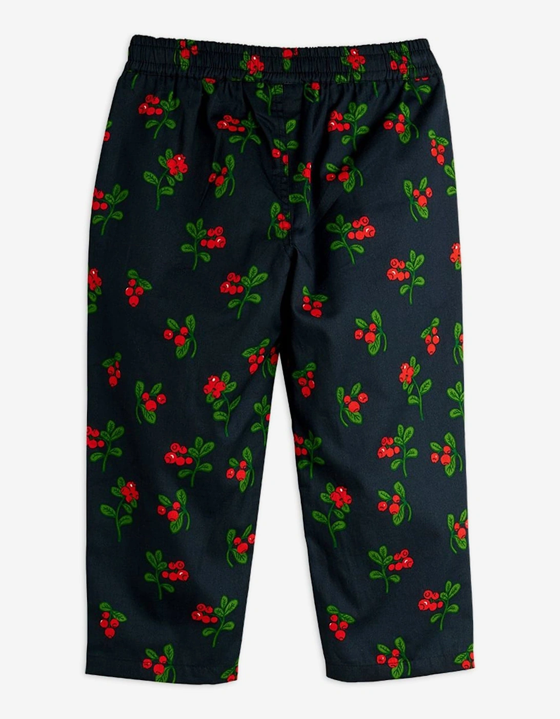 Girls Lingonberries AOP Trousers in Black
