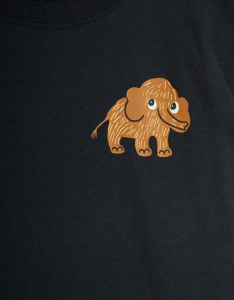 Kids Mammoth T-Shirt in Black