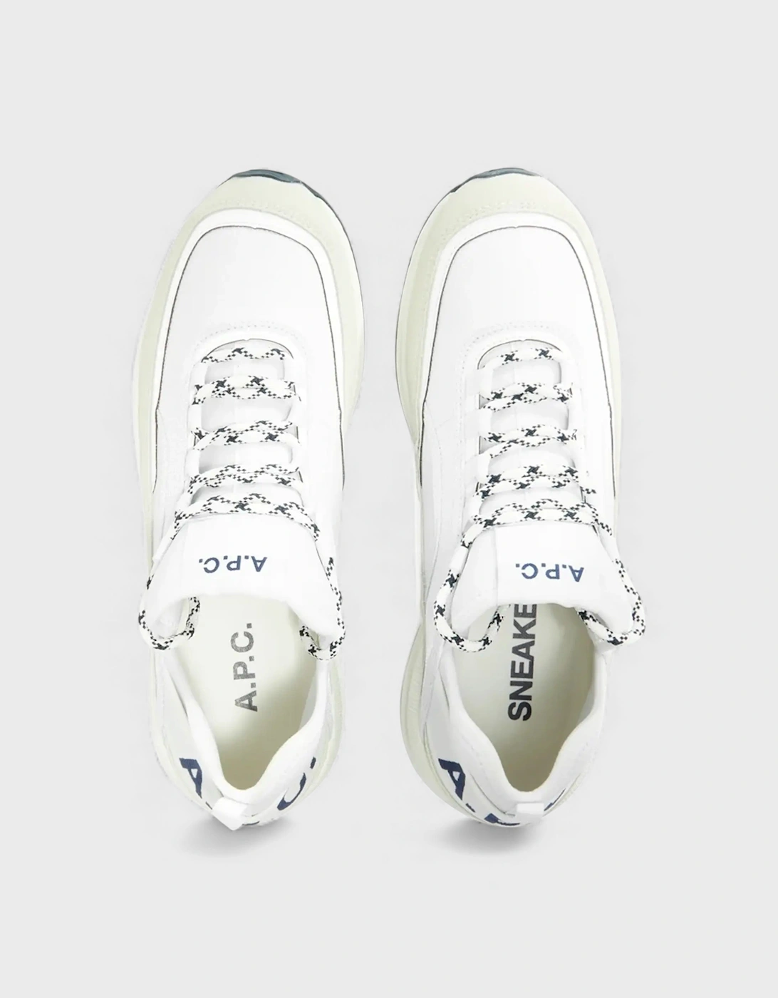 A.P.C Run Around Sneakers White