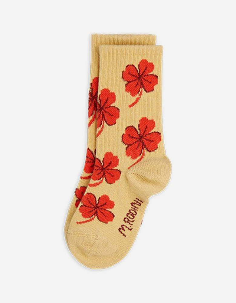 Kids Clover 6 Pack Socks Set in Multicolour