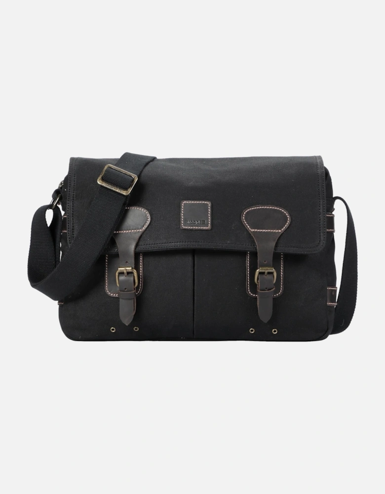 TRP0548 Heritage Canvas Messenger Bag, Shoulder Bag, 13” Laptop Bag