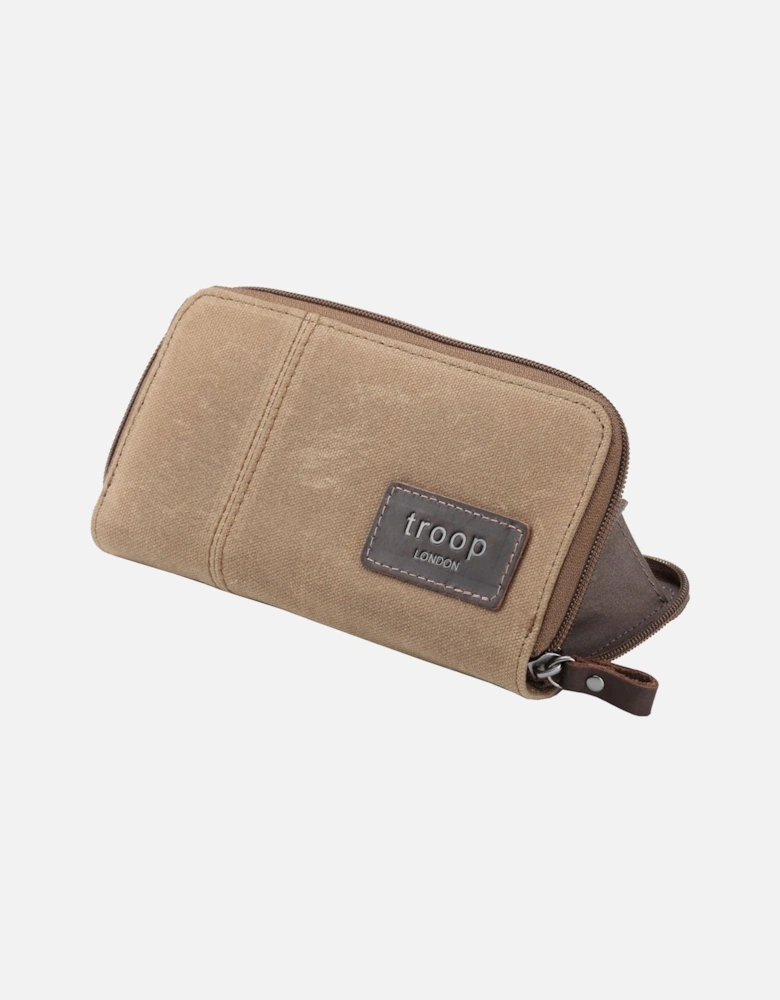 TRP0501 Accessories Canvas Zip Around Wallet Purse