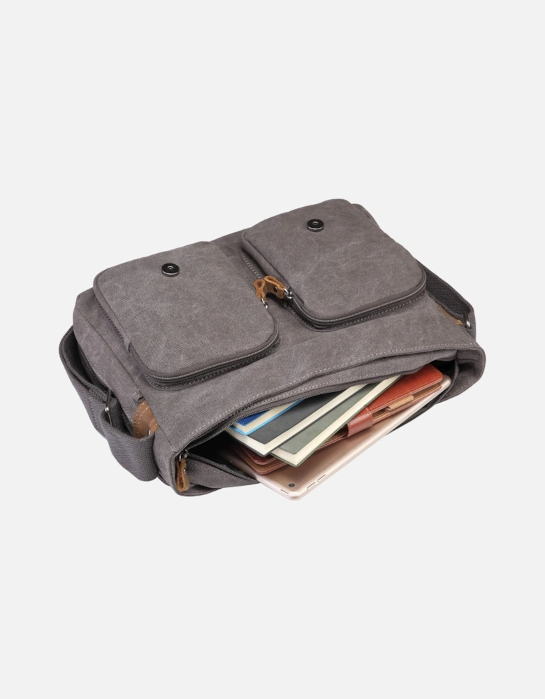 TRP0210 Classic Canvas Messenger Bag