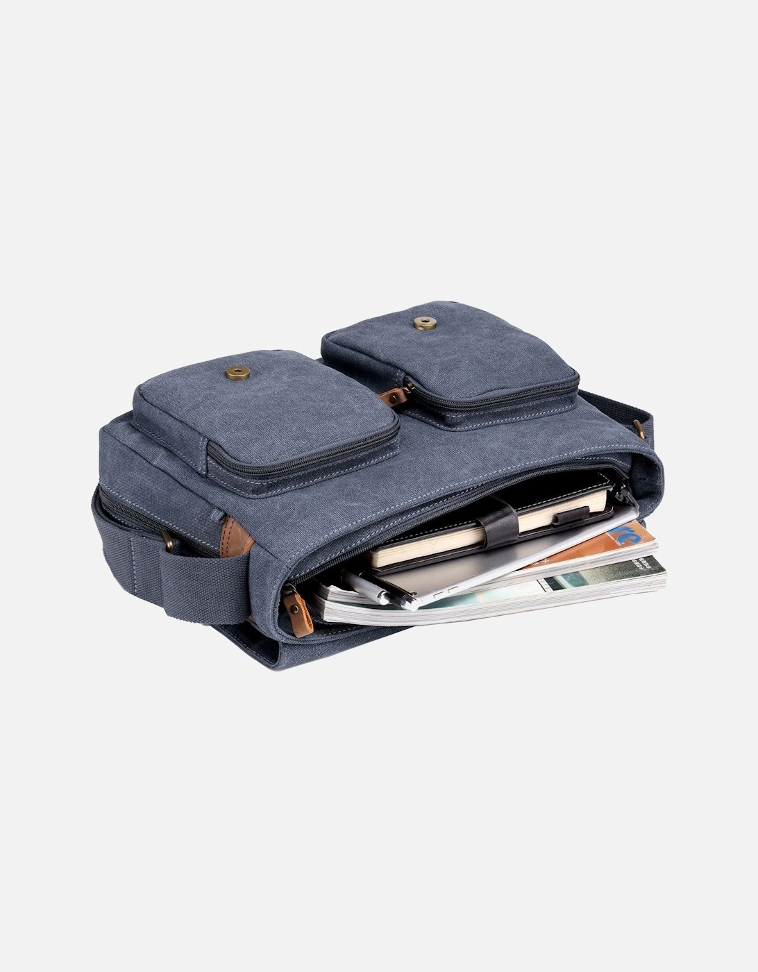TRP0210 Classic Canvas Messenger Bag