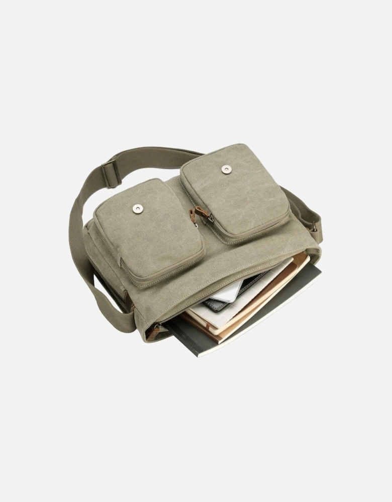 TRP0210 Classic Canvas Messenger Bag