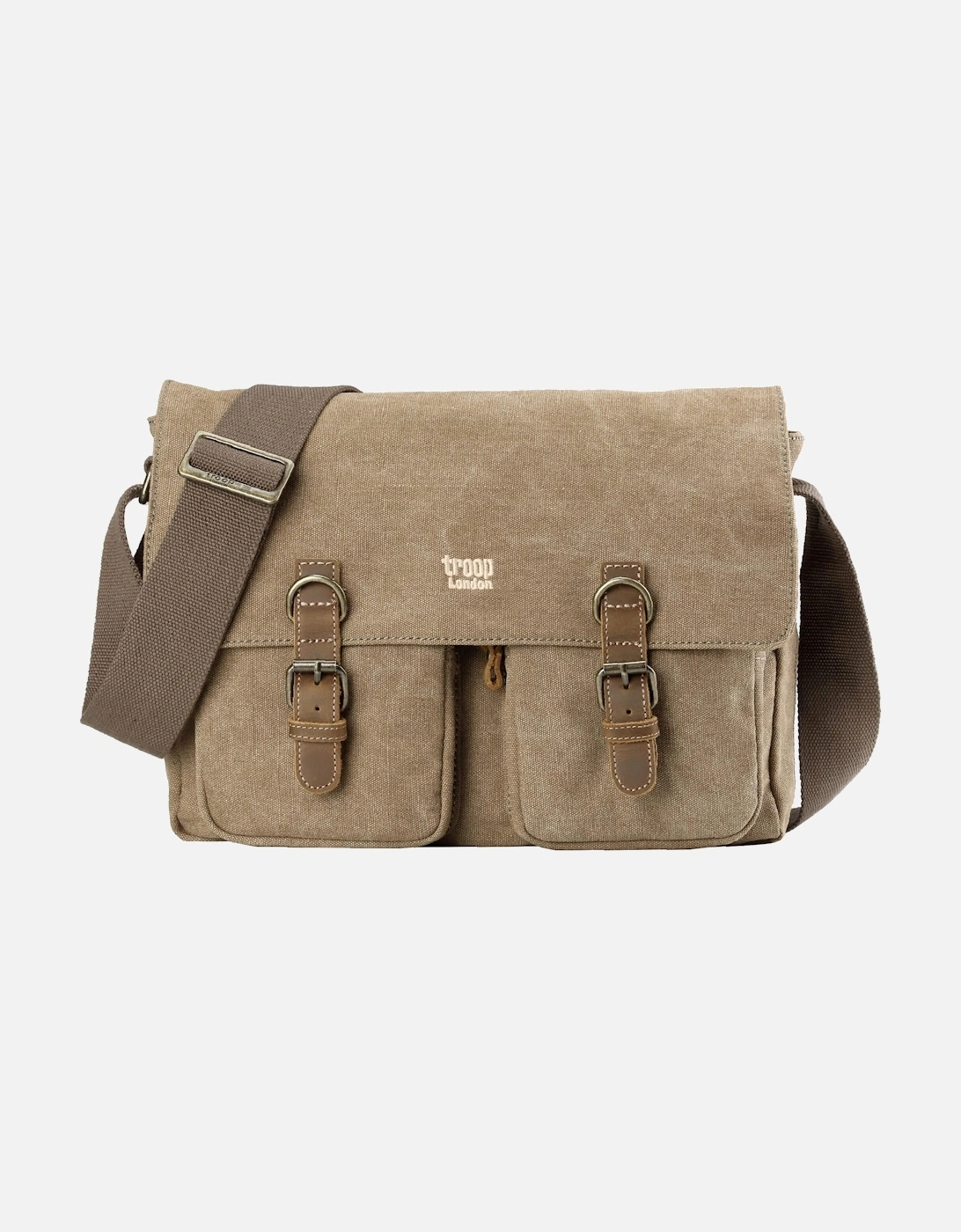 TRP0210 Classic Canvas Messenger Bag, 3 of 2