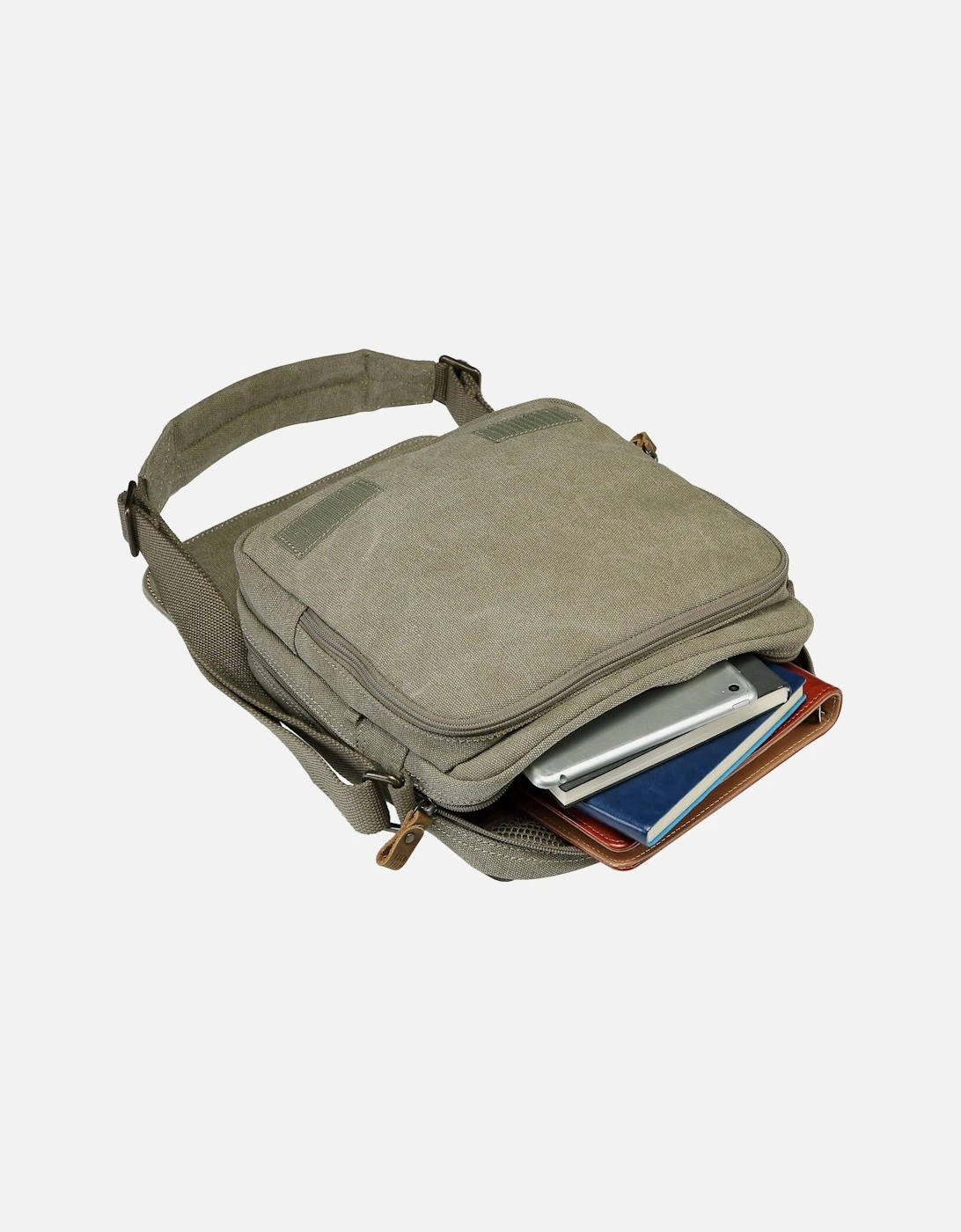 TRP0238 Classic Canvas Across Body Bag