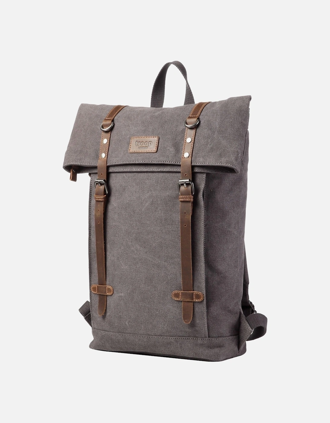 TRP0425 Heritage Canvas 15" Laptop Backpack, Smart Casual Daypack with Foldable Top, 6 of 5