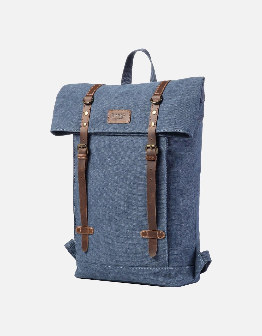 TRP0425 Heritage Canvas 15" Laptop Backpack, Smart Casual Daypack with Foldable Top, 6 of 5