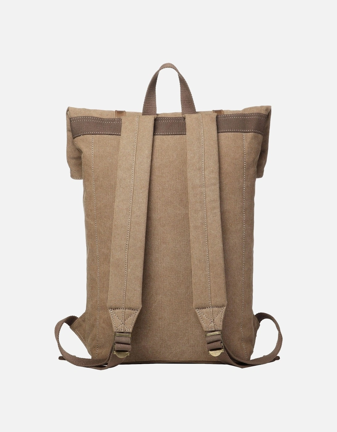 TRP0425 Heritage Canvas 15" Laptop Backpack, Smart Casual Daypack with Foldable Top