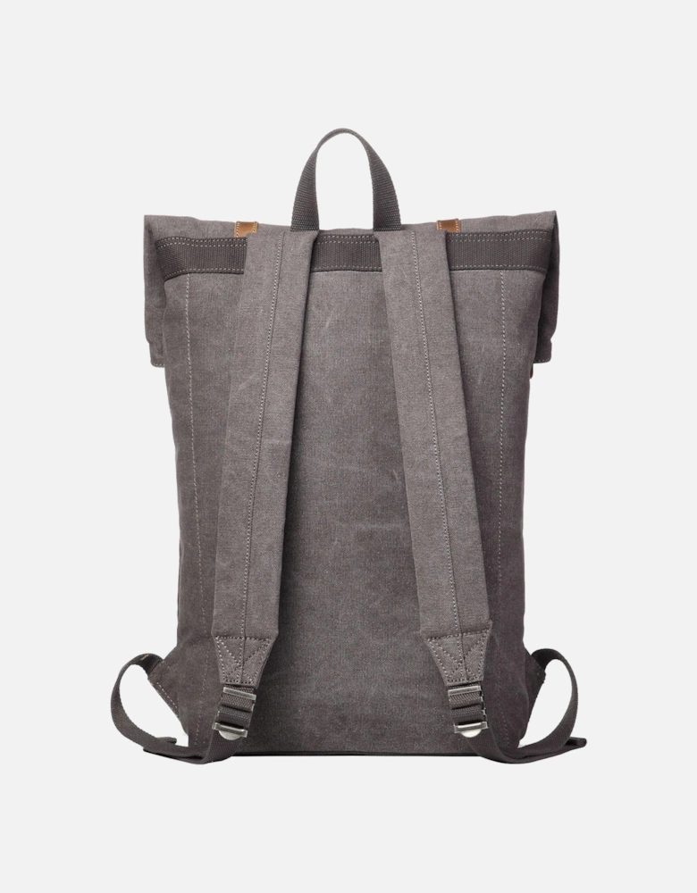 TRP0425 Heritage Canvas 15" Laptop Backpack, Smart Casual Daypack with Foldable Top