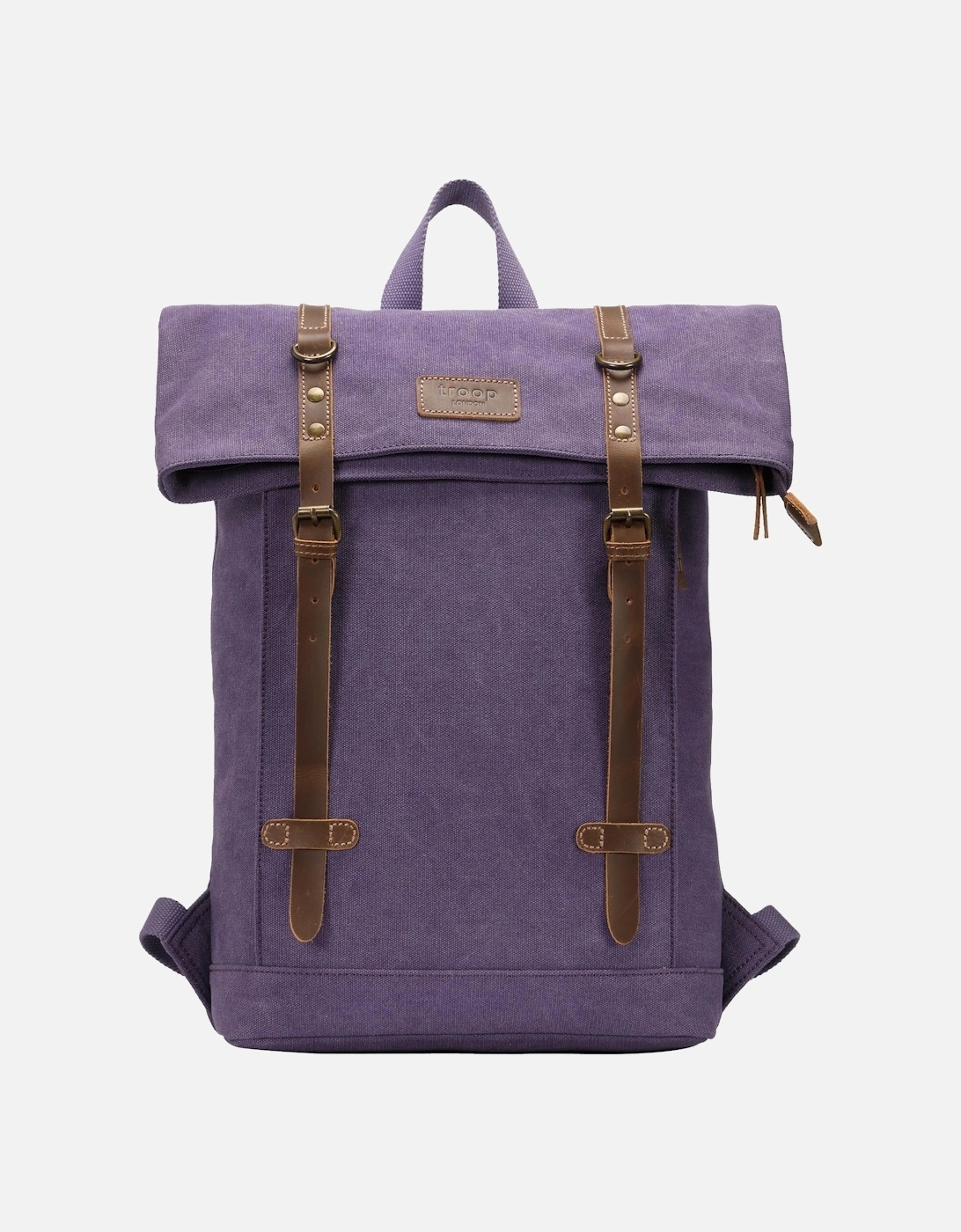 TRP0425 Heritage Canvas 15" Laptop Backpack, Smart Casual Daypack with Foldable Top, 6 of 5