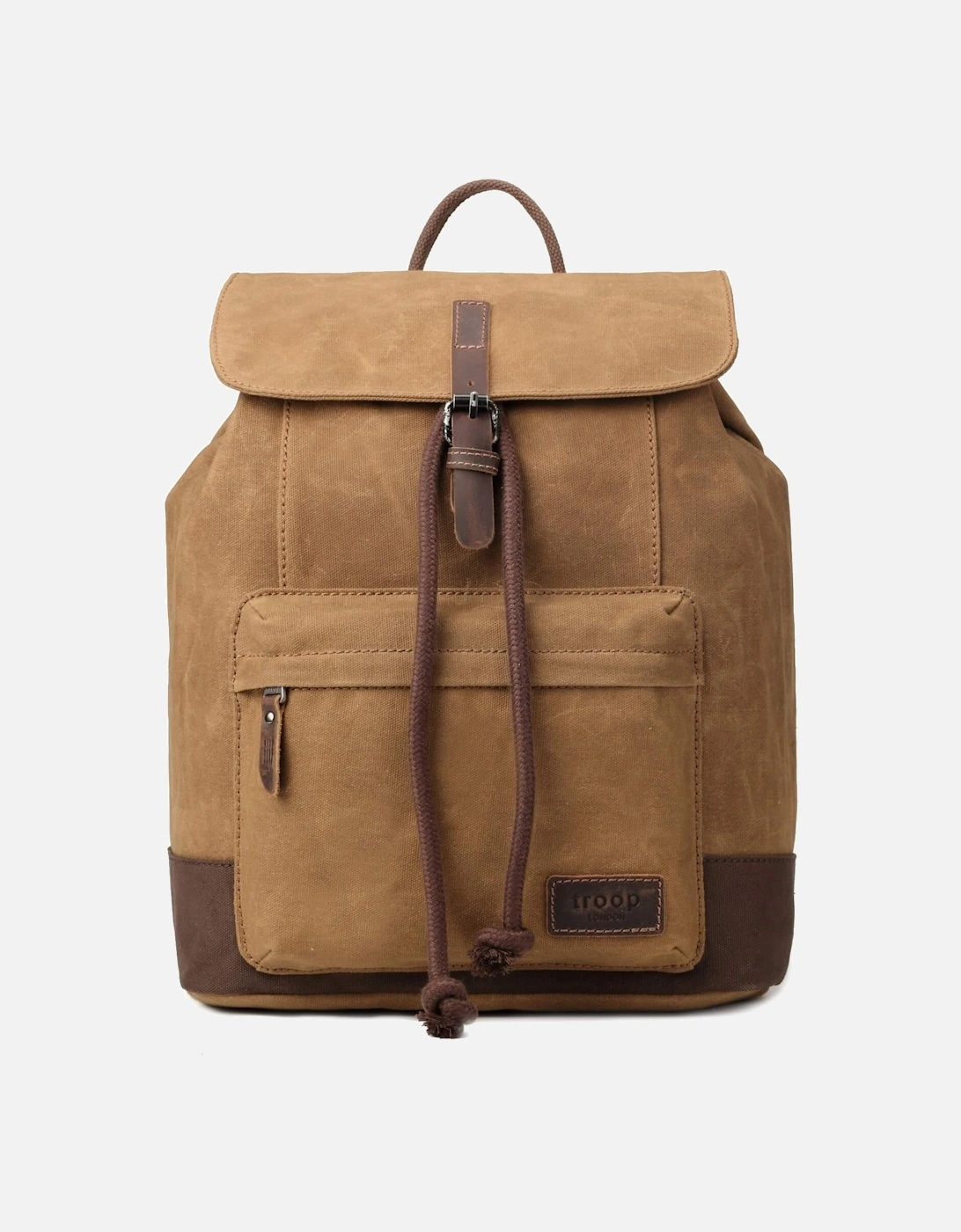 TRP0442 Heritage Canvas Laptop Backpack, Smart Casual Daypack, Tablet Friendly Backpack, 2 of 1