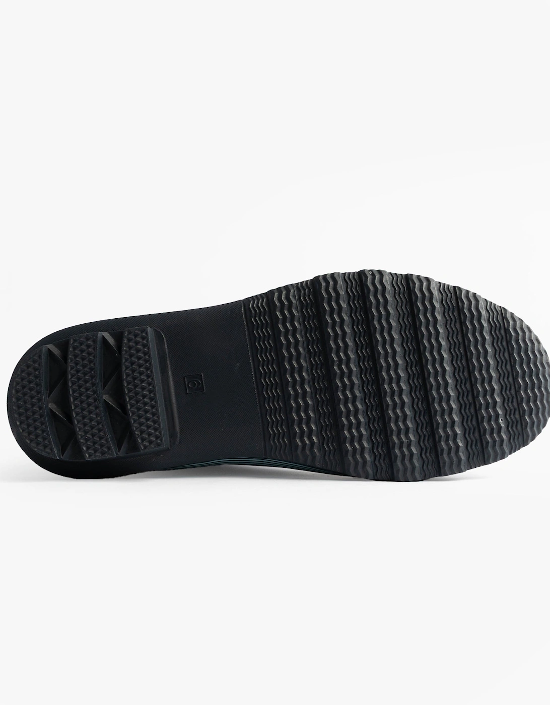 Stormwells DOTTY Womens Rubber Wellington Boots Pale Blue Polka Dot/Navy