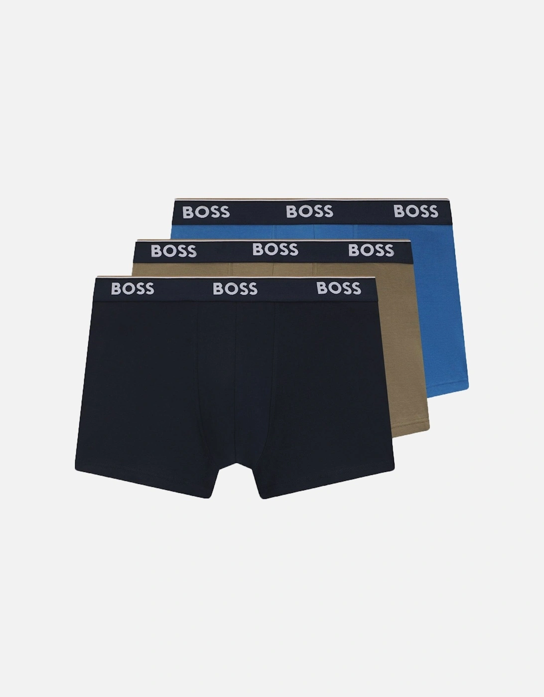 Boss Accessories 3P TRUNK BOXER NAVY/BLUE/KHAKI, 4 of 3