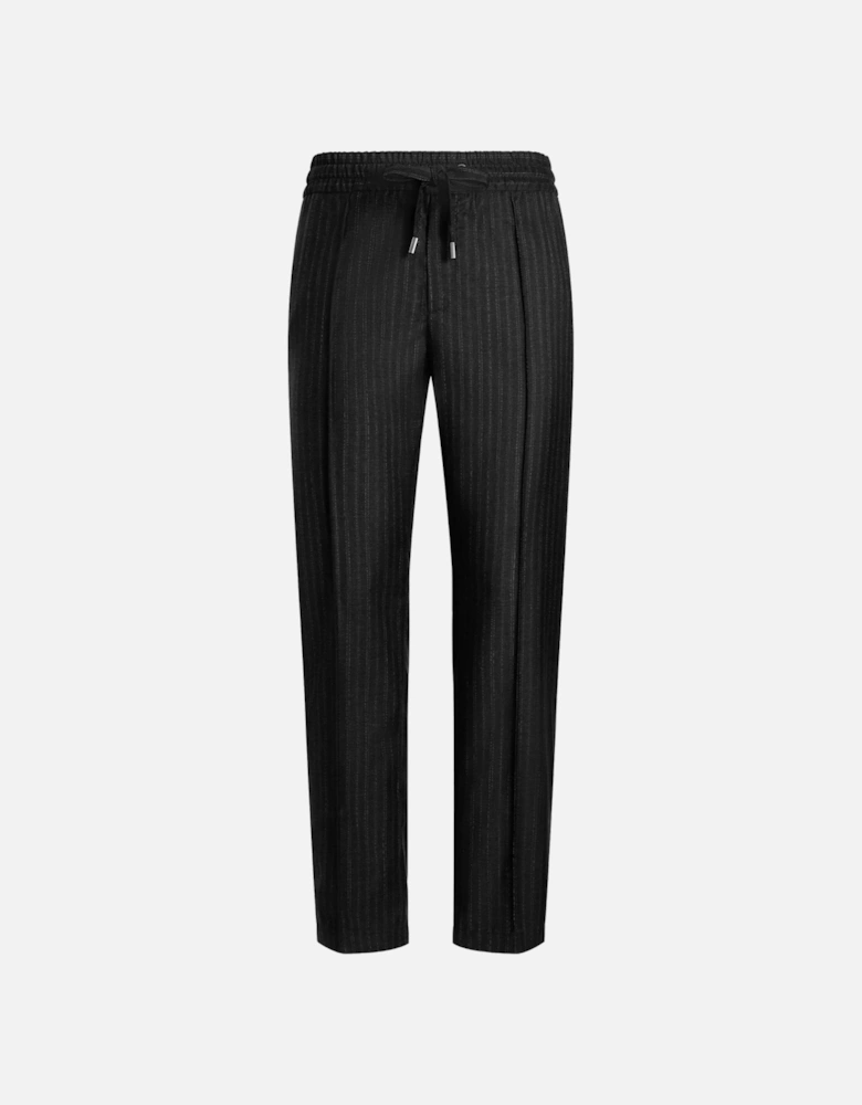 DRAWSTRING COTTON TROUSERS