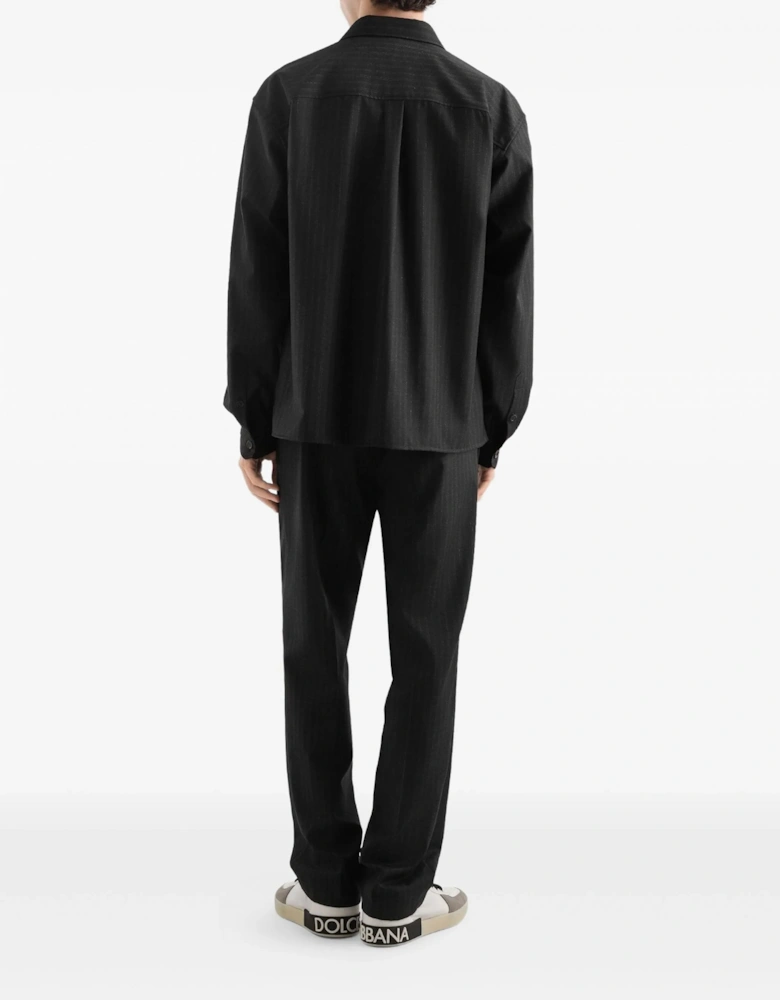 DRAWSTRING COTTON TROUSERS